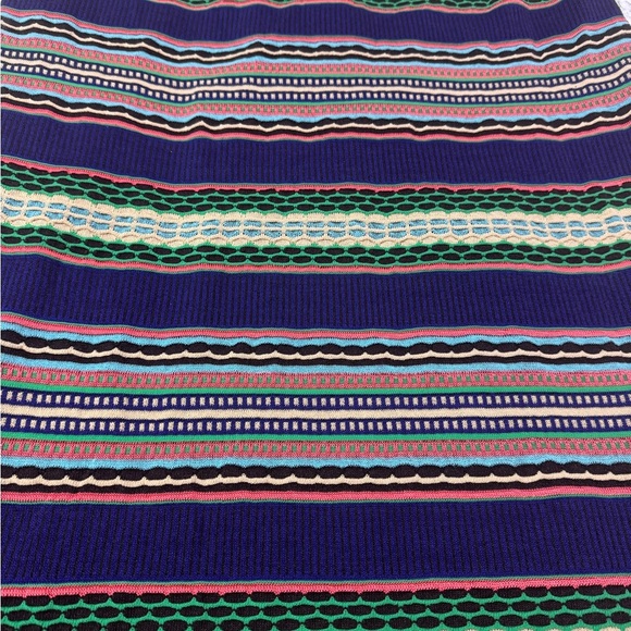Vintage Missoni NWT Multicolored Striped Knit Halter Maxi Dress - Picture 10 of 12